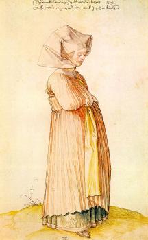 Albrecht Durer : Nuremberg Woman Dressed for Church